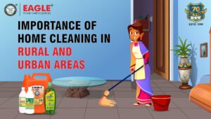 a woman doing home cleaning